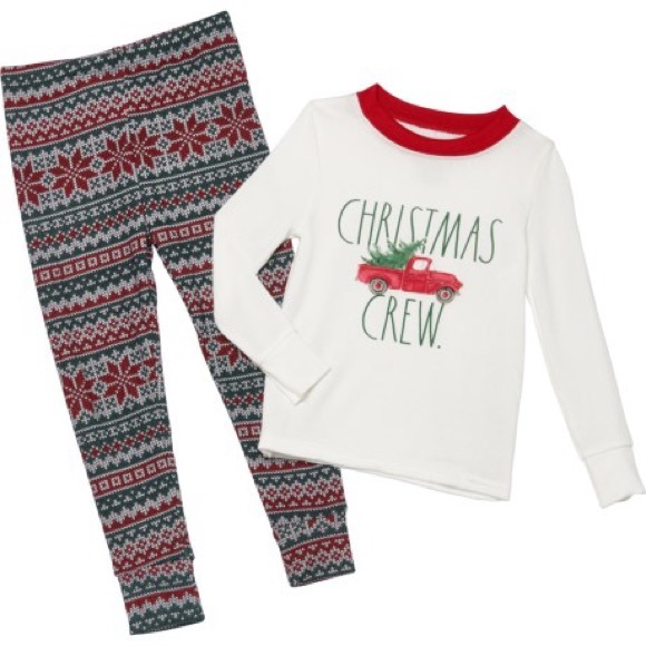 Rae Dunn Pajamas Rae Dunn Christmas Kids Cotton Pajamas Set Poshmark